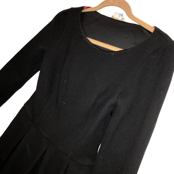 boden black super high quality tailored shift twill cotton knee length d… - Picture 4 of 4